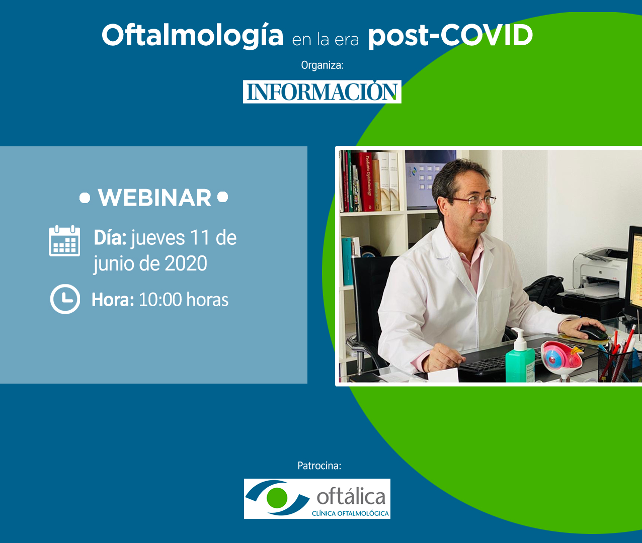 WEBINAR: Oftalmología en la era post-COVID, con el Dr. Enrique Chipont
