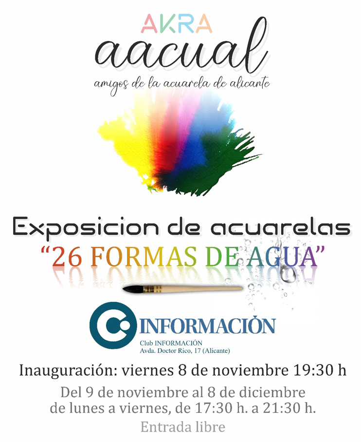 Inauguración exposición Acuarelas