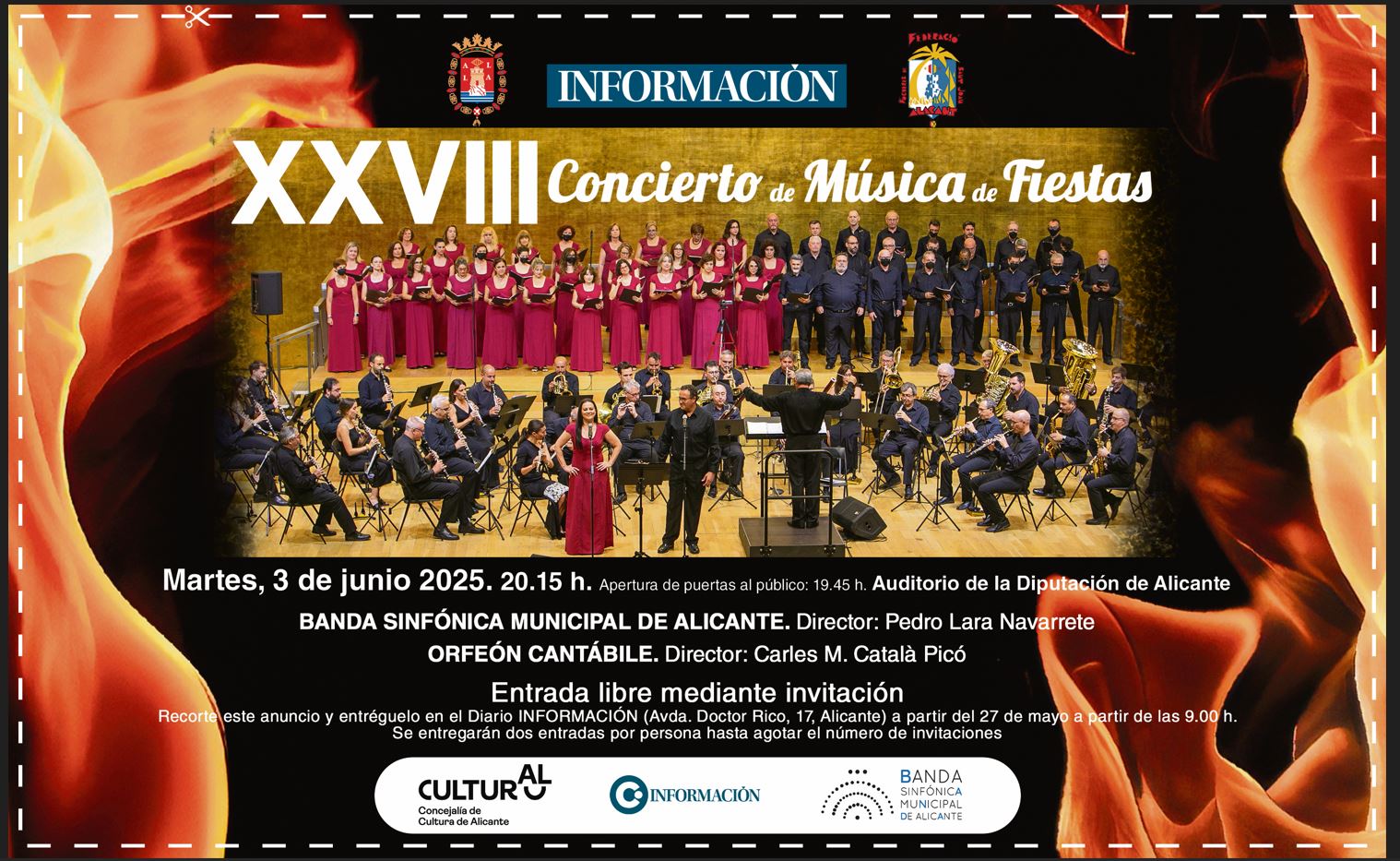 XXVIII CONCIERTO DE MÚSICA DE FIESTAS