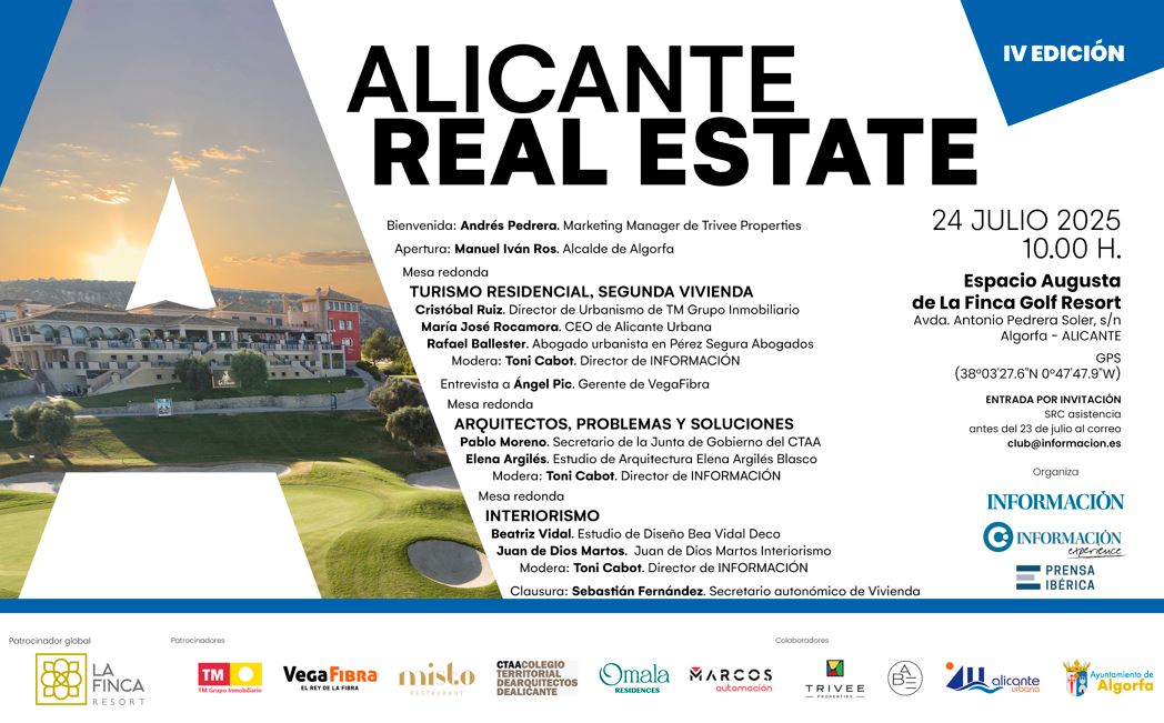 IV EDICIÓN ALICANTE REAL ESTATE 2025