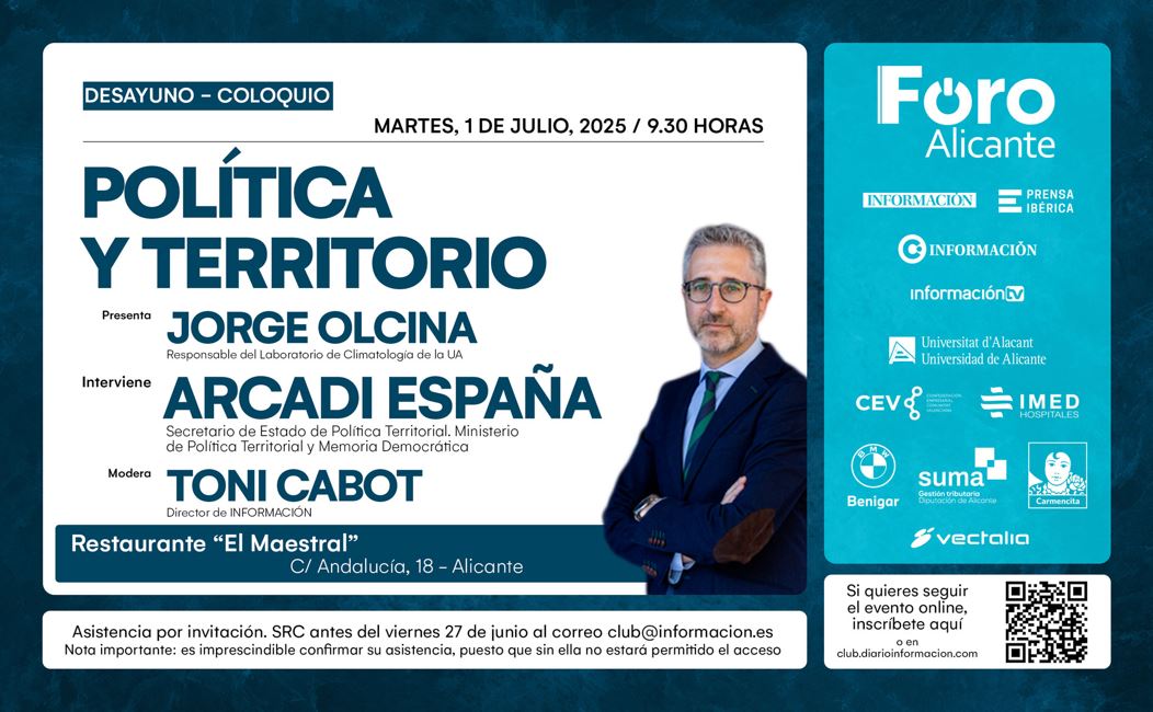 FORO ALICANTE ENCUENTRO CON ARCADI ESPAÑA