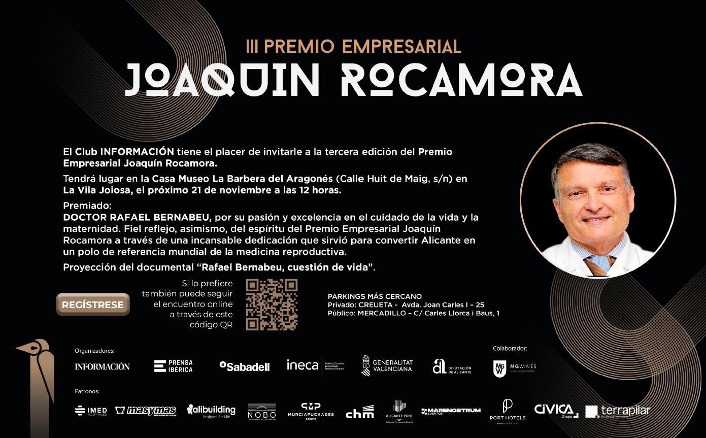 PREMIO JOAQUIN ROCAMORA