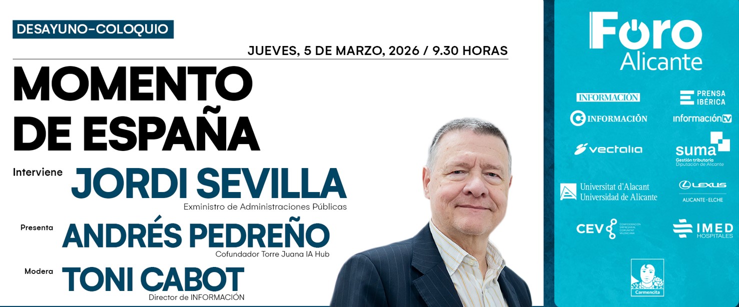 FORO ALICANTE – JORDI SEVILLA
