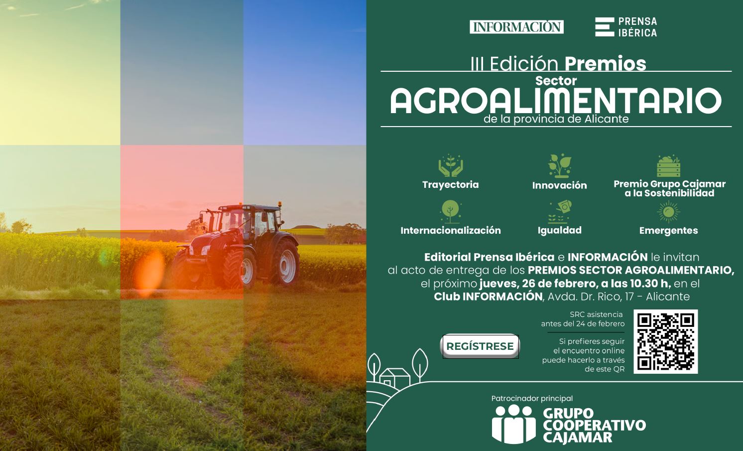 III EDICIÓN DE LOS PREMIOS SECTOR AGROALIMENTARIO DE LA PROVINCIA DE ALICANTE