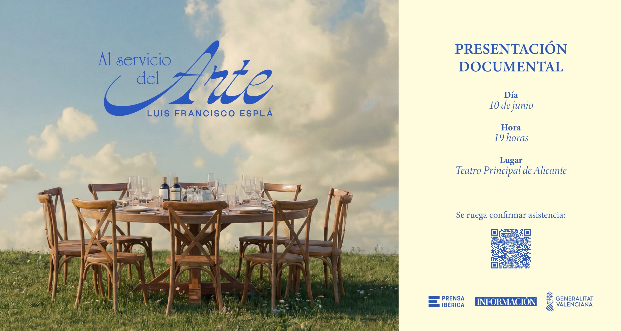 LUIS FRANCISCO ESPLA: AL SERVICIO DEL ARTE